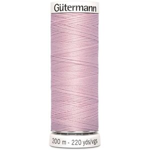 Нить Gutermann Sew-all 748277 для всех материалов, 200 м, 100% полиэстер (662 пыльно-розовый), 5 шт