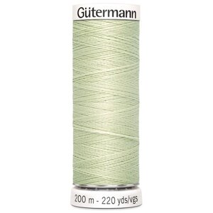 Нить Gutermann Sew-all 748277 для всех материалов, 200 м, 100% полиэстер (818 зелёный чай), 5 шт