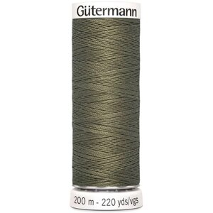 Нить Gutermann Sew-all 748277 для всех материалов, 200 м, 100% полиэстер (825 золотисто-оливковый), 5 шт