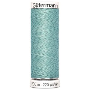 Нить Gutermann Sew-all 748277 для всех материалов, 200 м, 100% полиэстер (929 зелёный лишайник), 5 шт