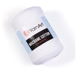 Нить вязальная YarnArt Macrame Cotton, 80 % хлопок, 20 % полиэстер, 250 г, 225 м, 1 шт., 751