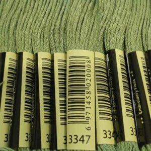Нитки для вышивания СХС мулине (150-3866) 3347 100% полиэфир 12 штук x 8 м