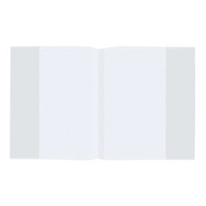 Обложка ПП для тетради и дневника пифагор, прозрачная, 35 мкм, 210х350 мм, 225182 - 300 шт.