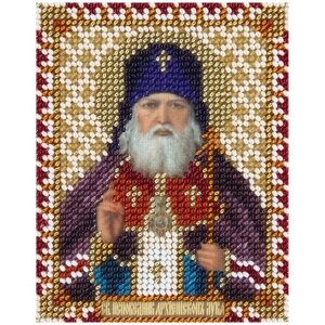 PANNA Набор для вышивания бисером Икона Святителя Луки Войно-Ясенецкого Архиепископа Крымского 8.5 x 11 см (CM-1925)