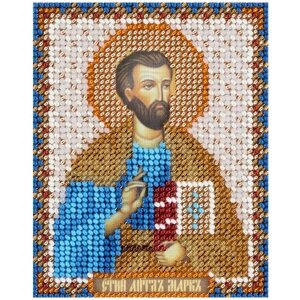 PANNA Набор для вышивания бисером Икона Святого Апостола и Евангелиста Марка 8.5 x 11 см (CM-1930)