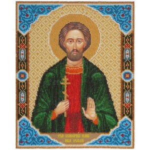 PANNA Набор для вышивания бисером Икона Святого Великомученика Иоанна Сочавского 23 x 28.5 см (CM-1312)