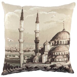 PANNA Набор для вышивания Наволочка Стамбул Голубая мечеть 42 x 42 см (PD-1989)