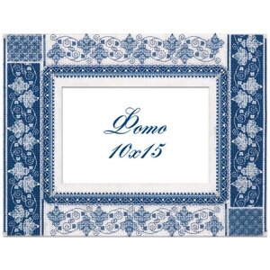 PANNA Набор для вышивания Рамка для фотографии. Голубая лоза 20.5 х 26.5 см (RM-1783)
