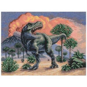 PANNA Набор для вышивания Тираннозавр 30 x 22.5 см (J-7216)