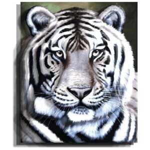 Папертоль "Белый тигр", 19x23 см, Магия хобби