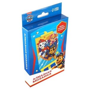 Paw Patrol Алмазная мозаика для детей "Щенячий патруль"