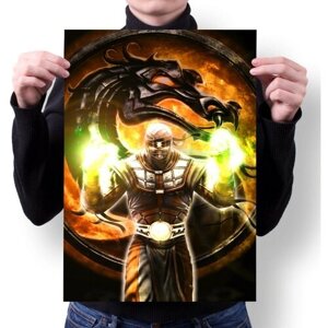 Плакат MIGOM А1 Принт "Mortal Kombat, Мортал Комбат"10