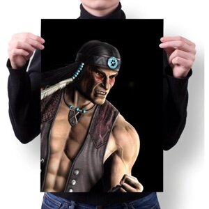 Плакат MIGOM А1 Принт "Mortal Kombat, Мортал Комбат"23