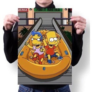 Плакат MIGOM А2 Принт "Simpsons, Симпсоны"13