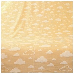 Плед детский baby nice MICRO flannel, "облака", 100*118