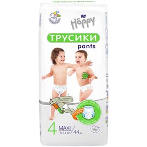 Подгузники-трусики Bella Baby Happy Pants Maxi, 8 - 14 кг, 44 шт.