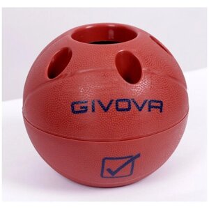 Подставка-оганайзер для канцелярии ручек и карандашей настольный "Баскетбольный мяч" GIVOVA