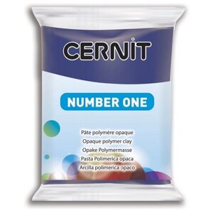 Полимерная глина Cernit Number one тёмно-синяя (246), 56 г 56 г