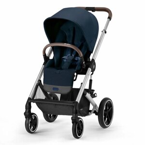 Прогулочная коляска Cybex Balios S Lux, Ocean Blue SLV