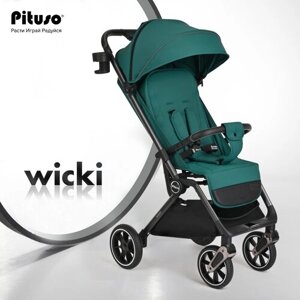 Прогулочная коляска Pituso Wicki Emerald/Изумруд