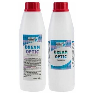 Прозрачная эпоксидная смола Dream Optic 750 гр. модифицированная