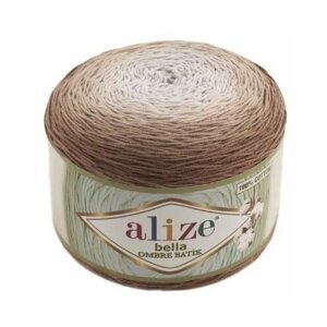 Пряжа Alize Bella ombre Batik 100%хлопок, 900м, 250г, 1шт