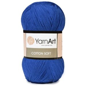 Пряжа YarnArt Cotton soft: 47 (Василек)