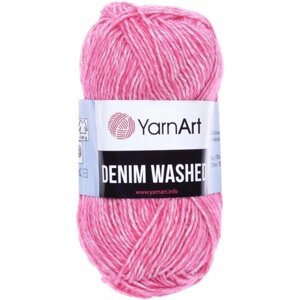 Пряжа YarnArt Denim Washed розовый (905), 20%акрил/80%хлопок, 130м, 50г, 1шт