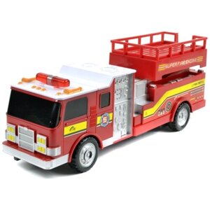 Радиоуправляемая пожарная машина Hero World Super с подъемной площадкой Rui Feng R236