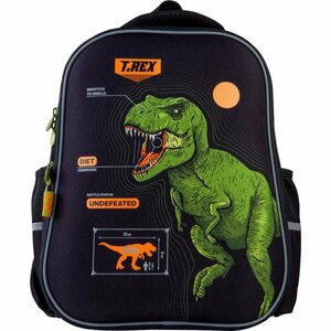 Ранец GoPack "Dinosaur", 38*28*13см, 2 отд, ортопед. спинка , мужcк.