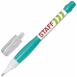 Ручка-корректор STAFF "College", 6 мл, металлический наконечник, 225213 (цена за 24 шт)