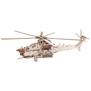 Сборная модель Lemmo Вертолет Ночной охотник 0141 1:1200