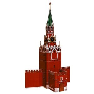 Сборная модель Умная Бумага Спасская башня Московского Кремля (219)