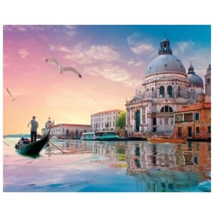 Школа талантов Алмазная мозаика с полным заполнением «Венеция» 40х50 см