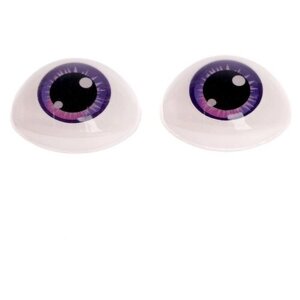 Школа талантов Глаза, набор 10 шт., размер 1 шт: 11,615,5 мм, цвет фиолетовый