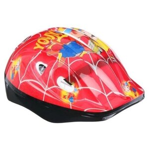 Шлем защитный OT-502 детский, размер S (52-54 см), цвет красный / Игра для детей / Игры / Игрушки / Новый год / Подарок
