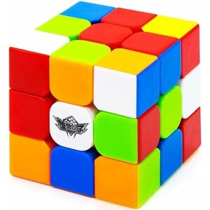 Скоростной Кубик Рубика Cyclone Boys 3x3 Jisu Feichi 3х3 / Головоломка для подарка / Цветной пластик