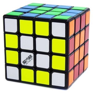 Скоростной кубик Рубика для спидкубинга QiYi MoFangGe 4x4x4 Thunderclap 6.0cm Черный