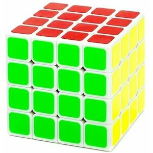 Скоростной Кубик Рубика ShengShou 4x4х4 Legend / Развивающая головоломка / Белый пластик