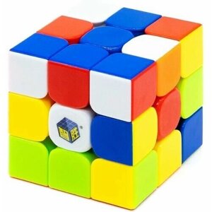 Скоростной Кубик Рубика YuXin 3x3х3 Qilin / Развивающая головоломка / Черный пластик