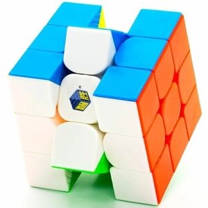 Скоростной Кубик Рубика YuXin 3x3x3 Little Magic Цветной пластик / Головоломка для подарка