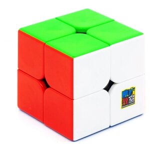 Скоростной магнитный кубик Рубика MoYu 2x2x2 MeiLong Magnetic Цветной пластик