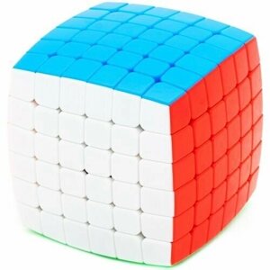 Скоростной магнитный Кубик Рубика ShengShou 6x6x6 Pillow Mr. M / Развивающая головоломка / Цветной пластик