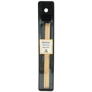 Спицы чулочные Bamboo 6мм/15см, Tulip, KND060600