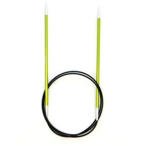 Спицы для вязания Knit Pro круговые Zing 80см, 3,5мм, арт. 47127