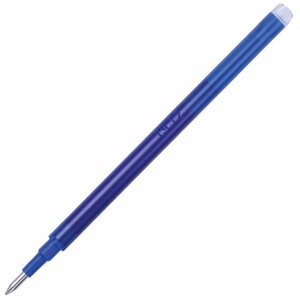 Стержень для гелевой ручки BRAUBERG 170370, смываемые чернила, евронаконечник, 0,5 мм, 111 мм (24 шт.) синий