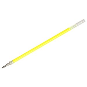 Стержень для гелевой ручки CROWN Hi-Jell HJR-200H, 0.5 мм, 138 мм (12 шт.) желтый