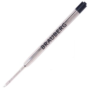 Стержень для шариковой ручки BRAUBERG 170200, 0.5 мм, 98 мм (1 шт.) черный