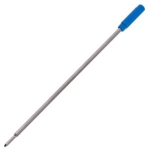 Стержень шариковый, синий, линия 0.5 мм, L-115 мм, металлический для поворотной ручки, 100 шт.