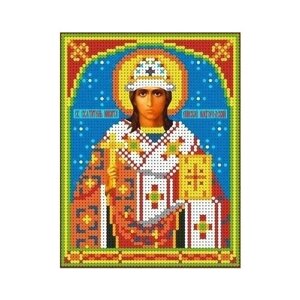 Святой Никита Рисунок на ткани 13х16,5 Каролинка ткби 5064 13х16,5 Каролинка ткби 5064